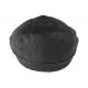 Casquette Cuir Noir vintage Luciano HG Italie ANCIENNES COLLECTIONS divers