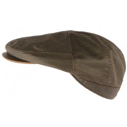 Casquette cuir marron coton stonewashé Stroy Aussie Apparel CASQUETTES Aussie Apparel