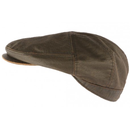 Casquette cuir marron coton stonewashé Stroy Aussie Apparel CASQUETTES Aussie Apparel