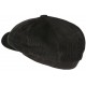 Casquette Gavroche Noire velours Sandvik Aussie Apparel CASQUETTES Aussie Apparel