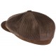 Casquette Gavroche Marron velours Sandvik Aussie Apparel CASQUETTES Aussie Apparel