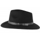 Chapeau feutre Noir tendance Mulker Leon Montane CHAPEAUX Léon montane