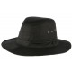 Chapeau Huilé noir traveler esprit Brousse Travys CHAPEAUX Nyls Création