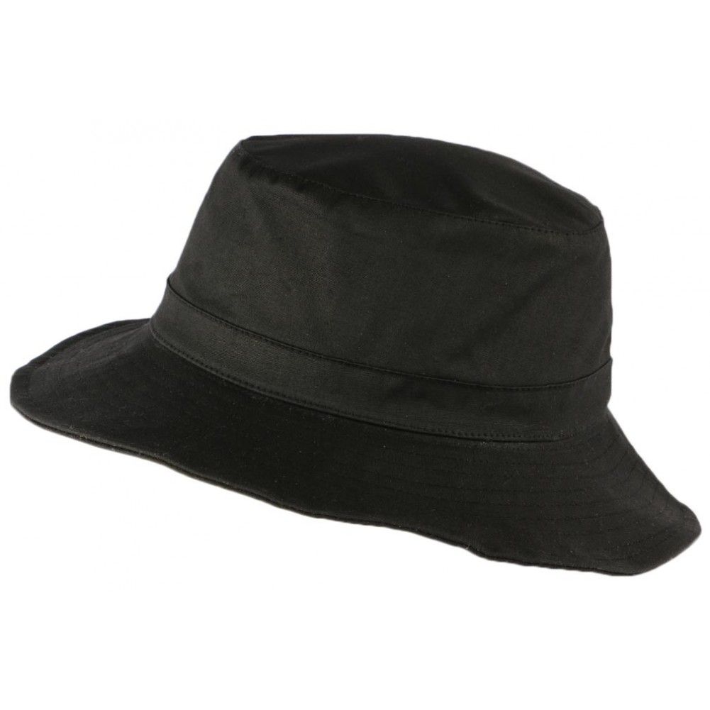 Chapeau de pluie en coton huilé pour femme. Chapeau imperméable