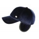 Casquette cache oreille bleu marine velours Season CASQUETTES Léon montane