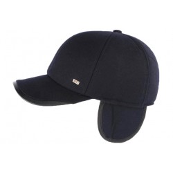 Casquette cache oreille bleu marine Souston CASQUETTES Léon montane