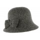 Chapeau Cloche Gris Femme en feutre Lolie ANCIENNES COLLECTIONS divers