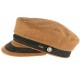 Casquette de marin marron camel fashion Corty ANCIENNES COLLECTIONS divers