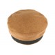 Casquette de marin marron camel fashion Corty ANCIENNES COLLECTIONS divers