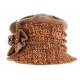 Toque chapeau laine femme orange marron Leana CHAPEAUX Léon montane