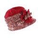 Toque chapeau laine femme rouge rose Leana CHAPEAUX Léon montane