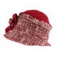 Toque chapeau laine femme rouge rose Leana CHAPEAUX Léon montane