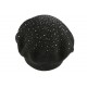 Beret Femme Noir cachemire avec perles Lonya ANCIENNES COLLECTIONS divers