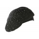 Beret Femme Noir cachemire avec perles Lonya ANCIENNES COLLECTIONS divers