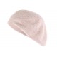 Beret Femme Parme cachemire avec perles Lonya BERETS Léon montane