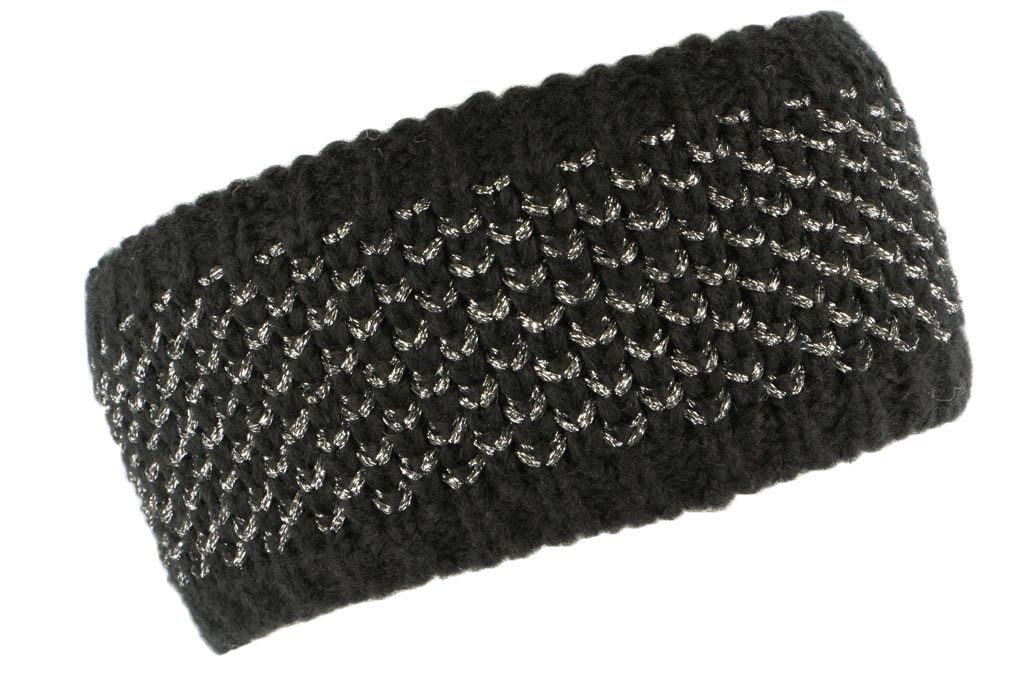 DaMohony Femmes Bandeau Doubl/é de Polaire Chaud Hiver Tricot Oreille Cache-T/ête Bandeau