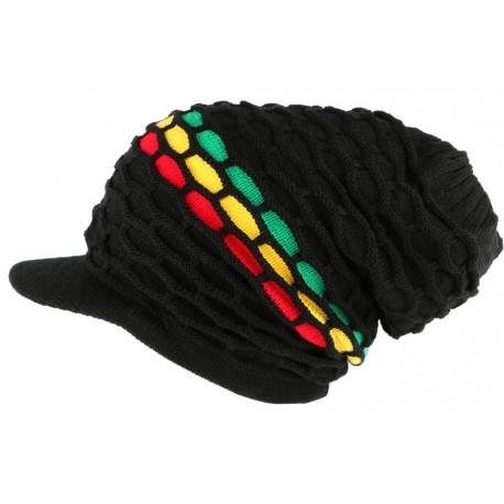 Casquette bonnet rasta noir Lynston Nyls Creation ANCIENNES COLLECTIONS divers