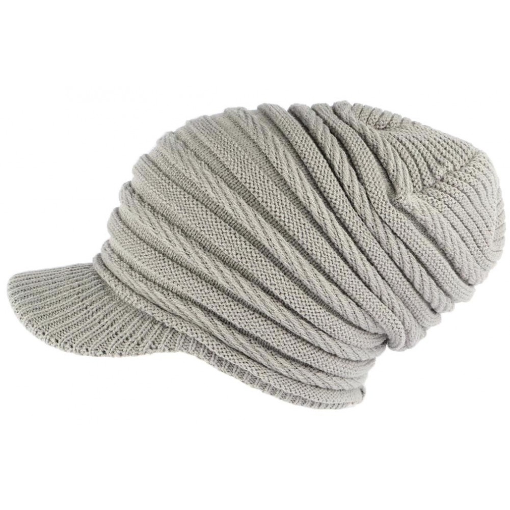 Bonnet de nuit Elf Casquette Gris Rayures Blanches Bonnet de Nuit