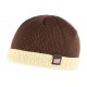 Bonnet docker marron et beige USA doublé polaire Wynsk ANCIENNES COLLECTIONS divers