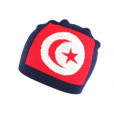 Bonnet Turquie rouge et bleu marine croissant et étoile ANCIENNES COLLECTIONS divers