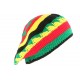 Bonnet Beret Rasta vert jaune rouge Bobmar BONNETS Nyls Création