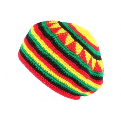 Beret Bonnet Rasta jaune vert rouge Leybob ANCIENNES COLLECTIONS divers