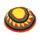 Beret Bonnet Rasta jaune vert rouge Leybob ANCIENNES COLLECTIONS divers