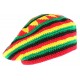 Beret Bonnet Rasta jaune vert rouge Leybob ANCIENNES COLLECTIONS divers