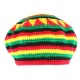 Beret Bonnet Rasta jaune vert rouge Leybob ANCIENNES COLLECTIONS divers