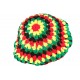 Beret Bonnet Rasta jaune vert rouge oversize Raygo BONNETS Nyls Création