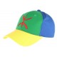 Casquette berbere drapeau bleu vert jaune amazigh CASQUETTES PAYS