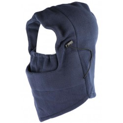 Cagoule Ski polaire bleu evolutive snood masque Skyway Cagoule Nyls Création