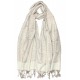 Grande Echarpe Pashmina Gris et Argent Jaipur Leon Montane ANCIENNES COLLECTIONS divers