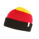 Bonnet Coal noir rouge jaune The Frena BONNETS COAL