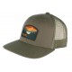 Casquette Coal Verte The Hauler Low Snapback ANCIENNES COLLECTIONS divers