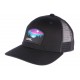 Casquette Coal Noire The Hauler Low Snapback CASQUETTES COAL