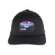 Casquette Coal Noire The Hauler Low Snapback CASQUETTES COAL