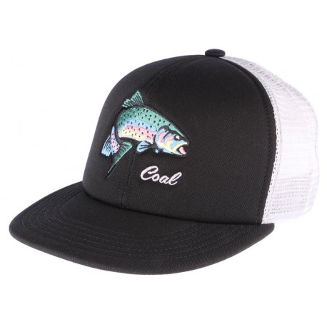 Casquette Coal Noire The Wilds Fisher Snapback CASQUETTES COAL