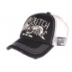 Casquette Von Dutch Noire et Beige Crew Eyeball CASQUETTES VON DUTCH