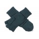 Gants Mitaine Moufle Coal Cameron bleu vert Gants COAL