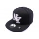 Casquette NY fitted Noir CASQUETTES Hip Hop Honour