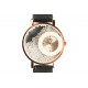 Montre femme doree et strass bracelet noir Precya ANCIENNES COLLECTIONS divers