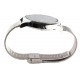 Montre femme paillettes argent et noir bracelet milanais Mysia ANCIENNES COLLECTIONS divers