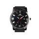 Montre Homme Noire Bracelet Cuir Tendance avec Dateur Myxtra ANCIENNES COLLECTIONS divers