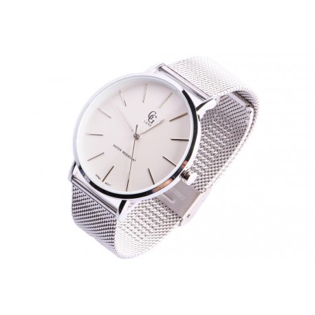 Grande Montre argent maille milanaise Langa GG Luxe ANCIENNES COLLECTIONS divers