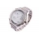 Grosse montre argent triple fuseau horaire Fyrkex Michael John Montre Michael John