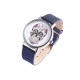 Montre bracelet paillettes bleues tete de mort fashion Michael John ANCIENNES COLLECTIONS divers