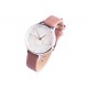 Montre abeille femme argent bracelet marron Melifyk Montre Michael John