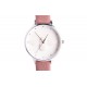 Montre abeille femme argent bracelet marron Melifyk Montre Michael John