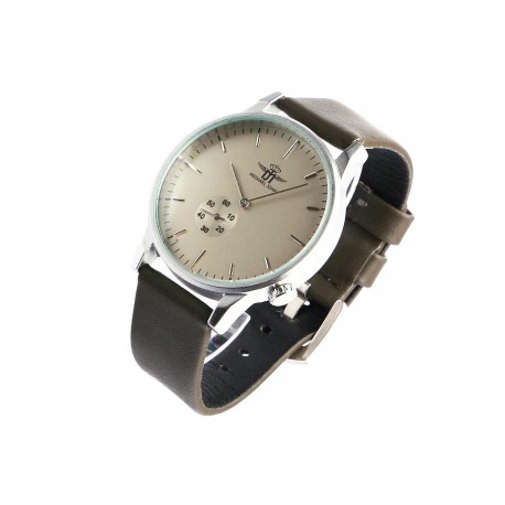 Bracelet montre gris homme tendance Laika Michael John Montre Michael John